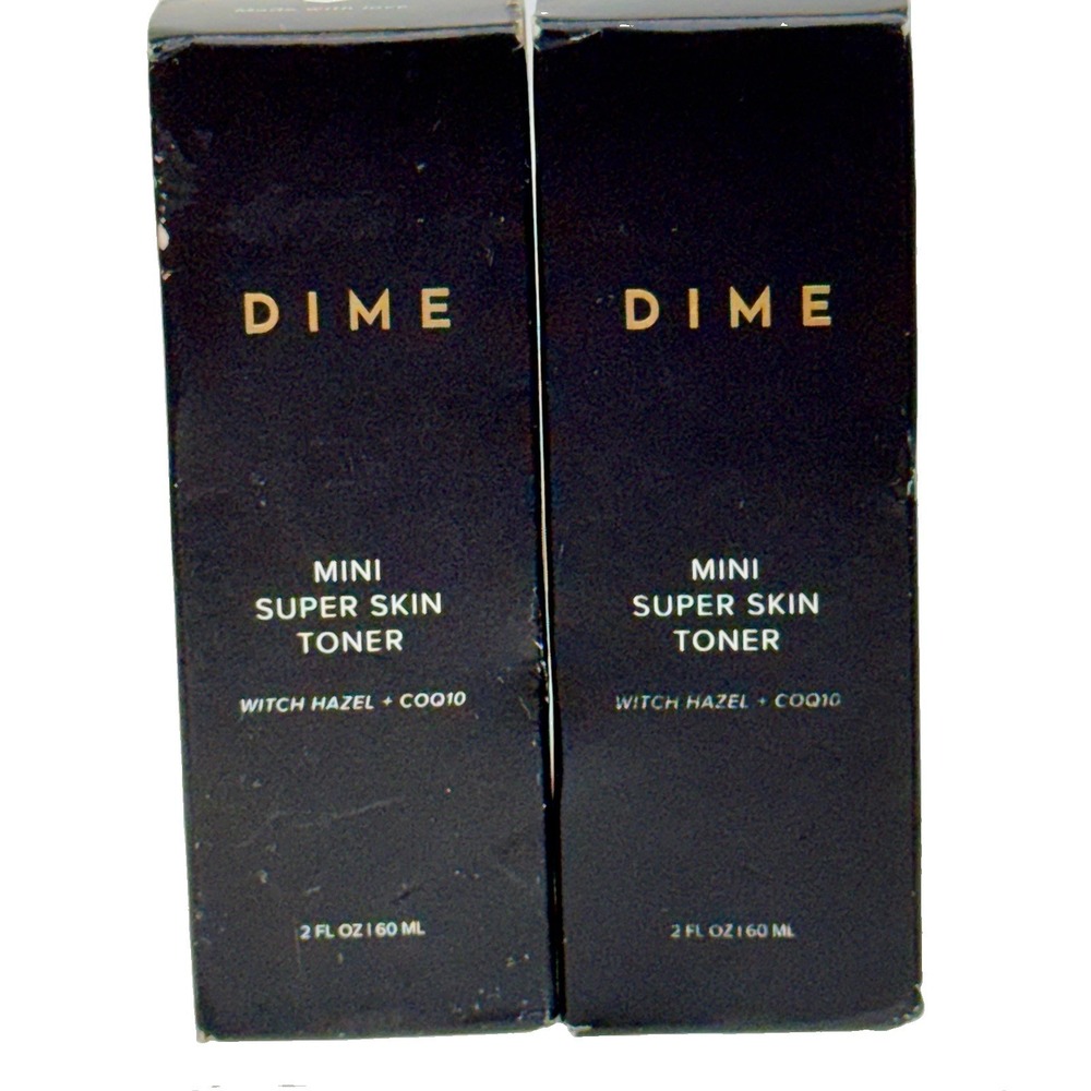 DIME LOT OF 2 Super Skin Toner Witch Hazel Hydrating Face Bundle 2 oz Sealed NEW